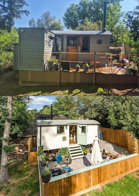 Spinney Retreats - 2 X Unique Shepherds Huts Dog Friendly Northampton Exteriör bild